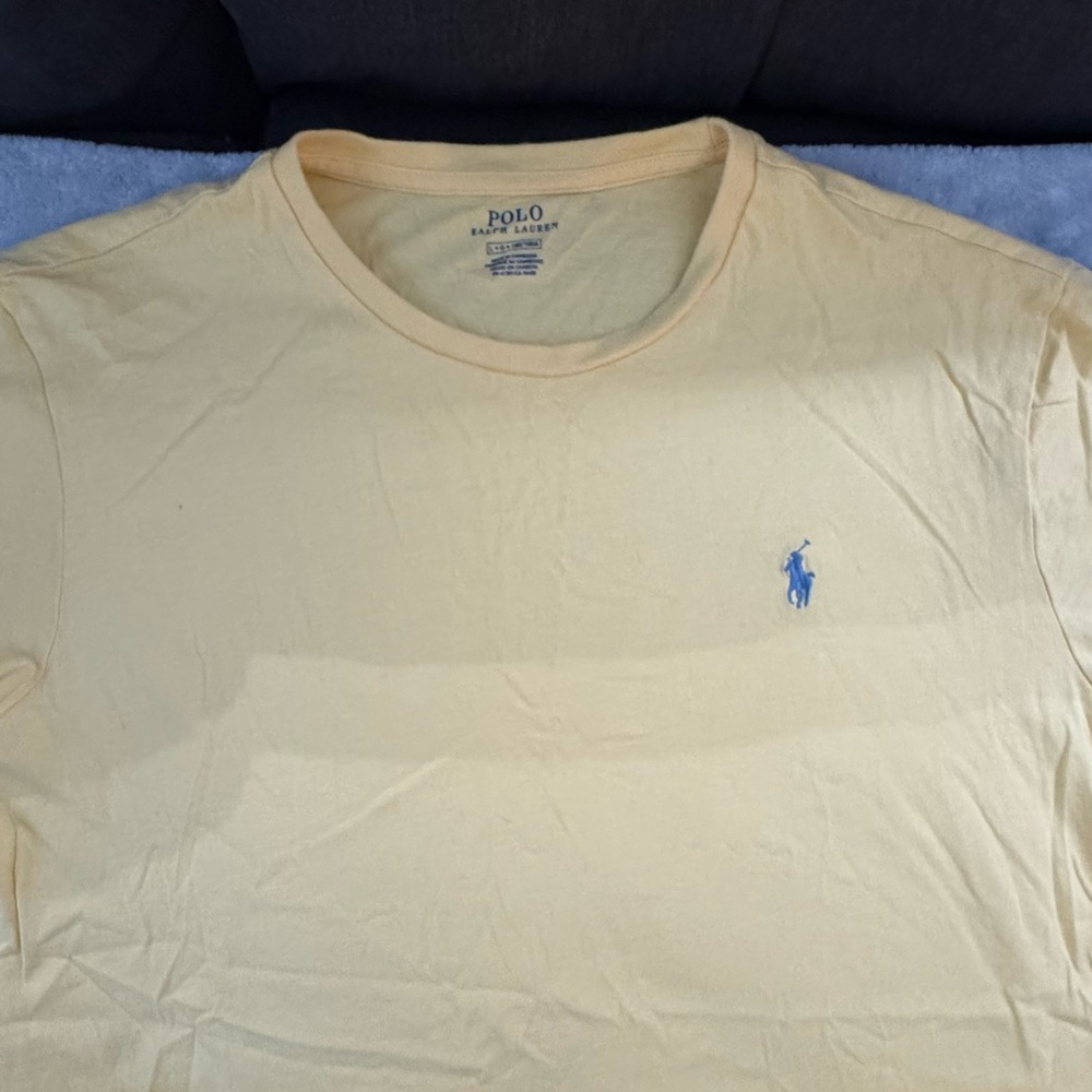 Ralph Lauren Yellow Short Sleeve Tee